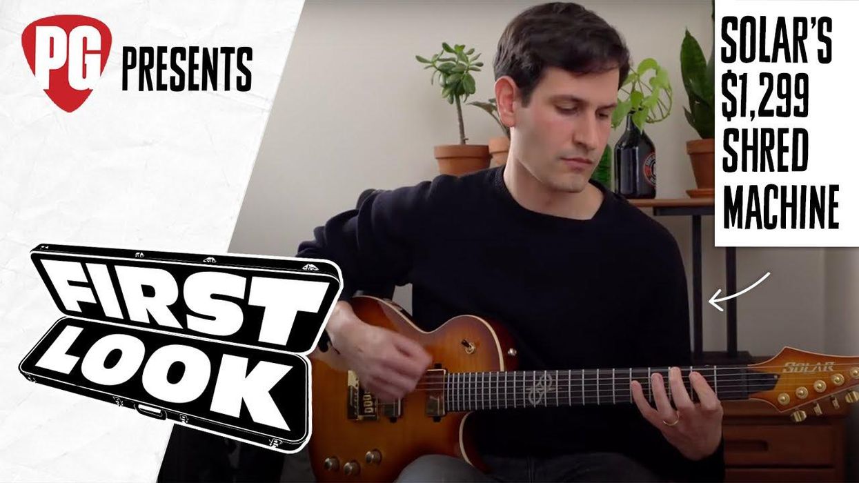 First Look: Solar Guitars GC1.6AFAB