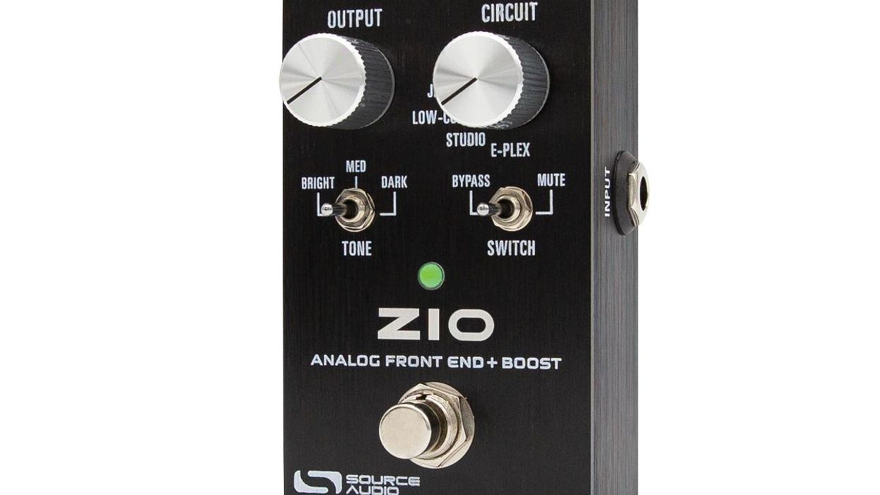 souce audio zio preamp boost pedal review