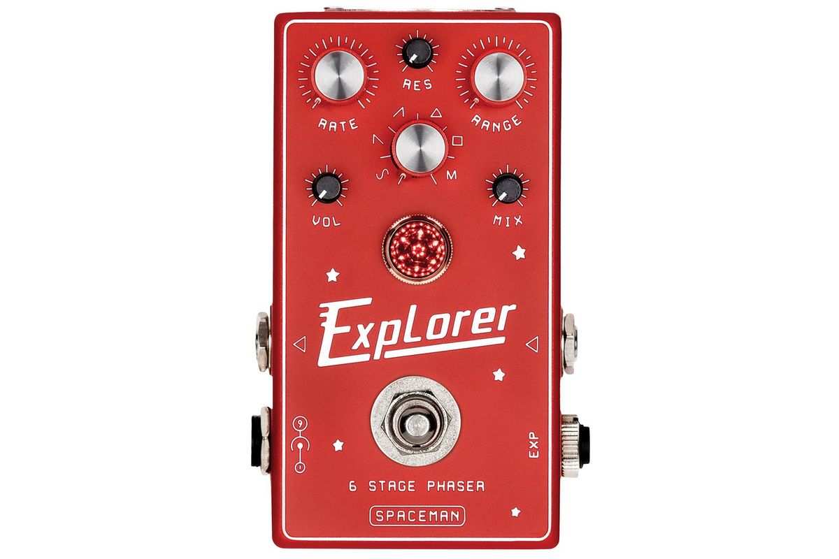 spaceman effects explorer 6-stage phaser pedal review