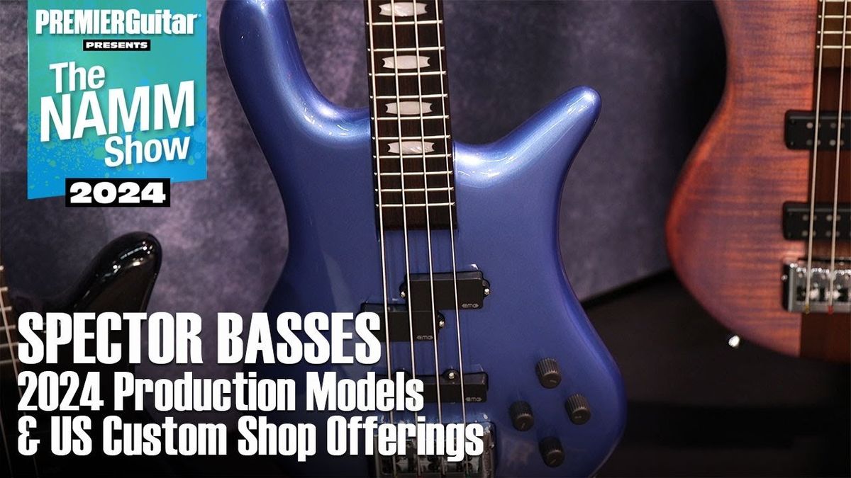 Spector Basses 2024 Production Models & US Custom Shop Offerings Demo | NAMM 2024