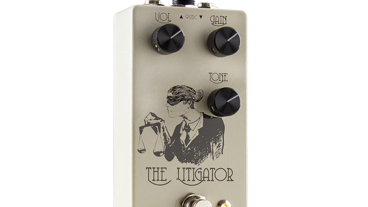 spun loud effects litigator overdrive pedal