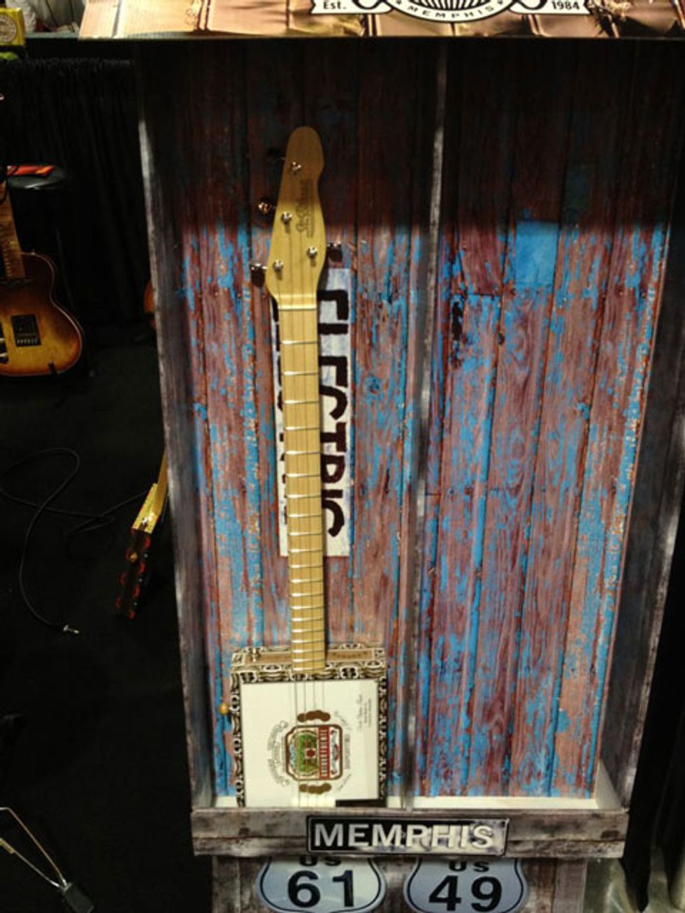 St. Blues Cigar Box Guitars