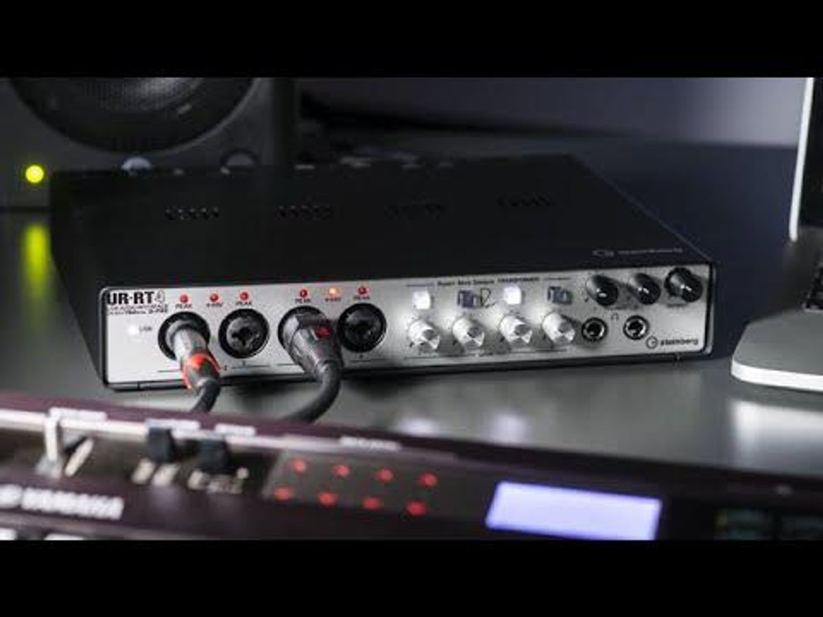 Steinberg UR-RT4 and Cubase 10.5 Demos - PG Gear Spotlight