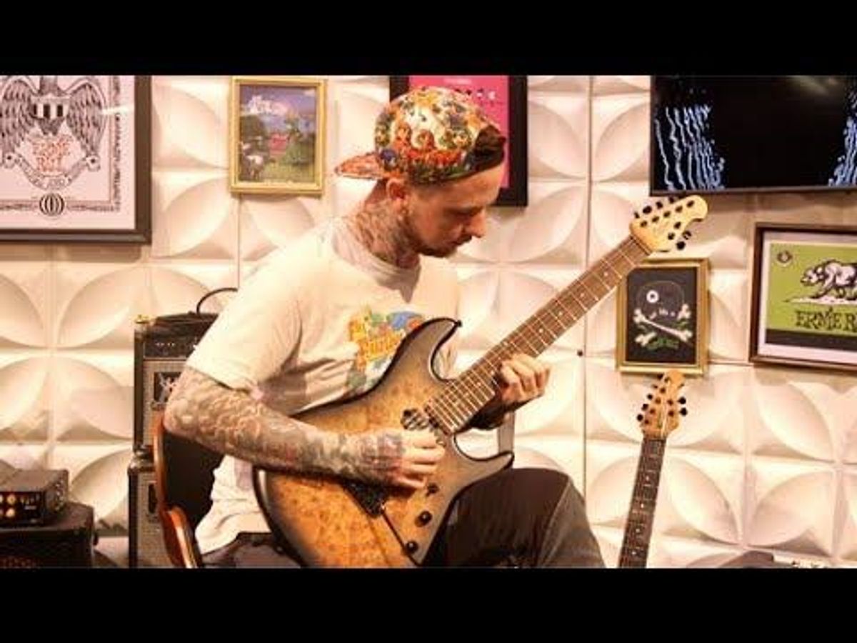 Sterling by MusicMan Jason Richardson 7 String Cutlass Demo | NAMM 2020