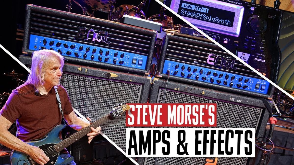 Steve Morse's Engl Amps and Pedalboard