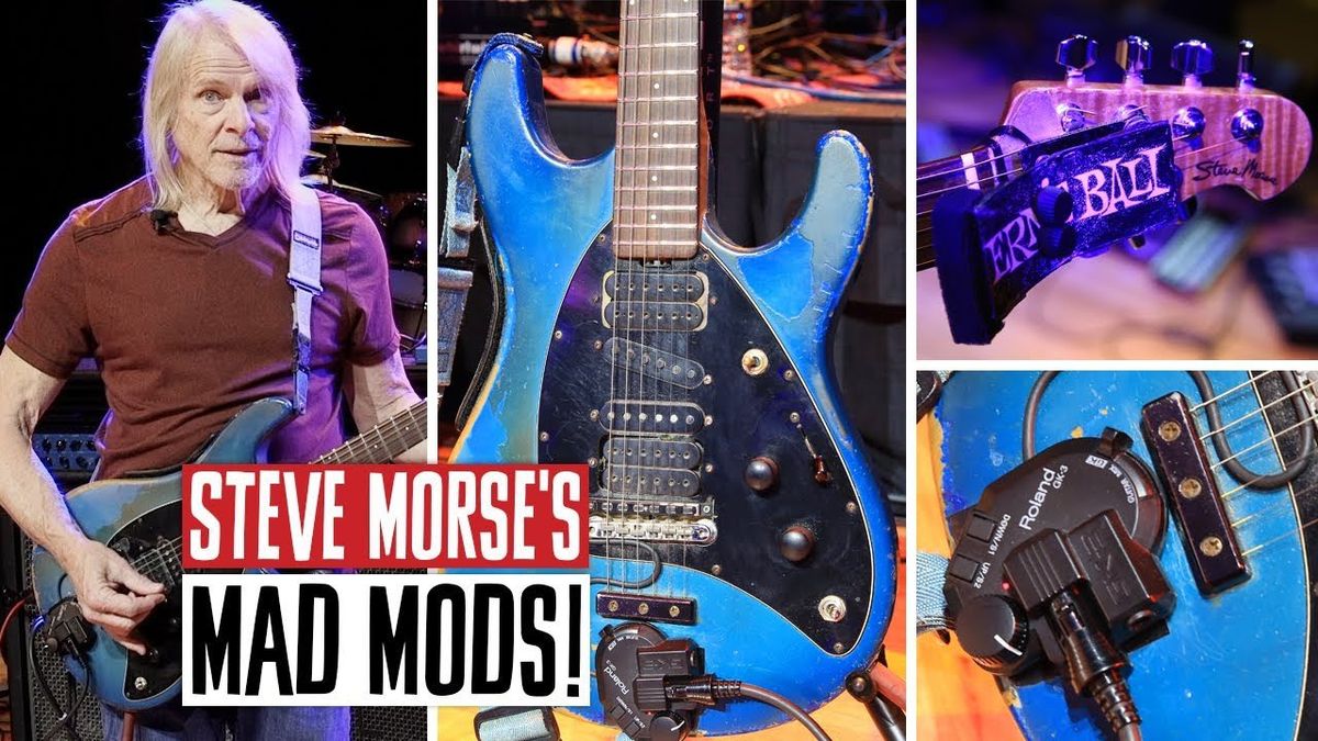 Steve Morse's Modded 1985 Music Man Signature
