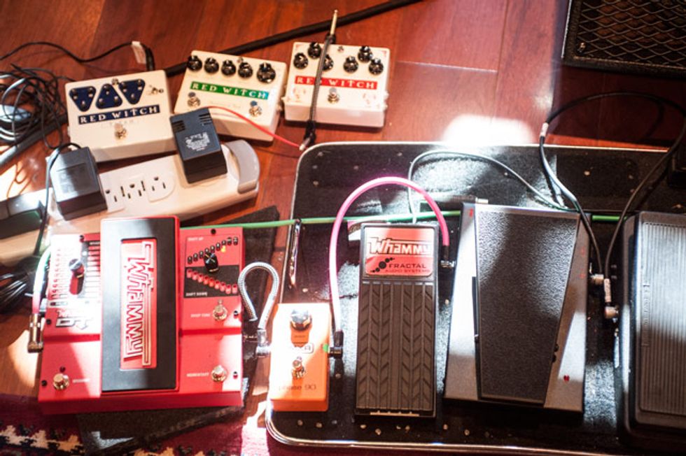 Steve Vai's Pedalboard - Close Up