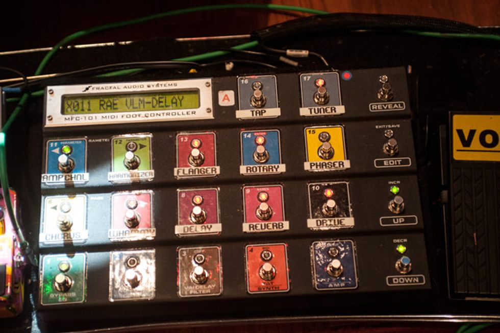 Steve Vai's Pedalboard - Close Up