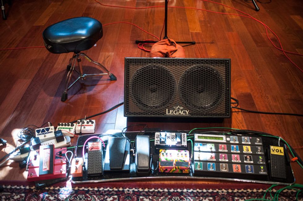 Steve Vai's Pedalboard