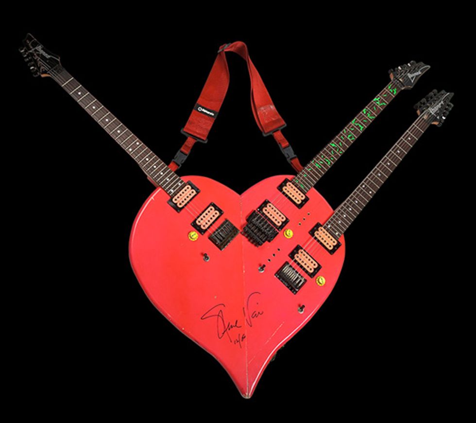 Steve Vai's Triple-Neck Ibanez