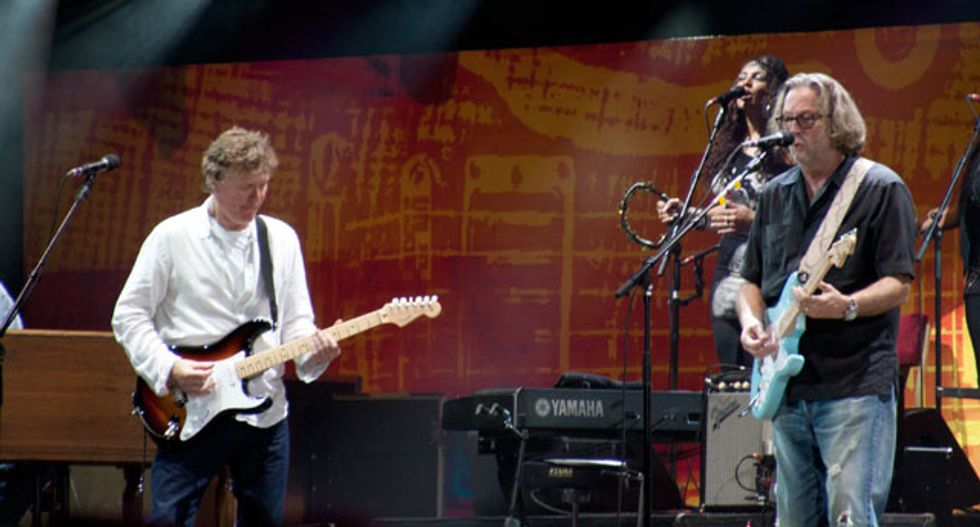Steve Winwood and Eric Clapton