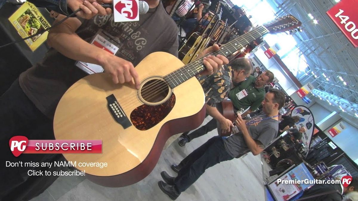 Summer NAMM '13 - Martin LX1E Ed Sheeran, Grand J1-16GTE & CEO-7