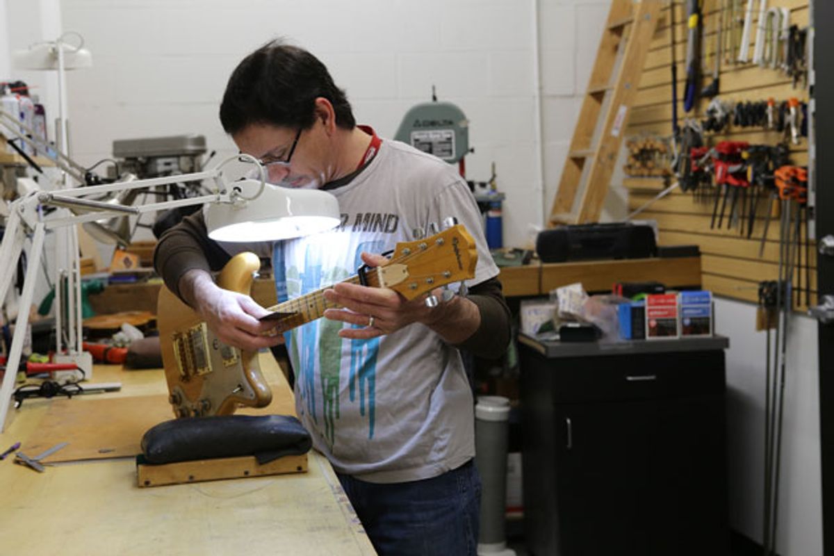 Massive Makeover! See a Vibey ’74 Epiphone Get Totally Transformed