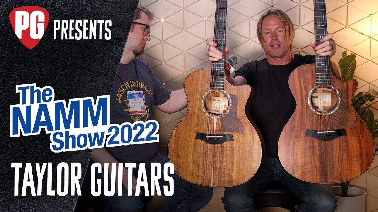 Taylor Guitars All-Hawaiian-Koa 724ce and 722ce | NAMM 2022