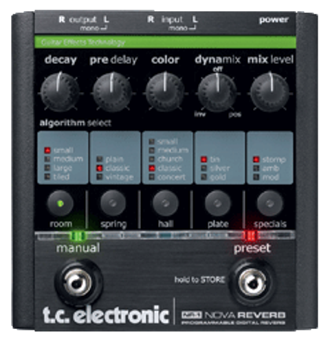 ギター t.c. electronic NOVA REVERB Review: TC Electronic Nova Reverb - Premier Guitar