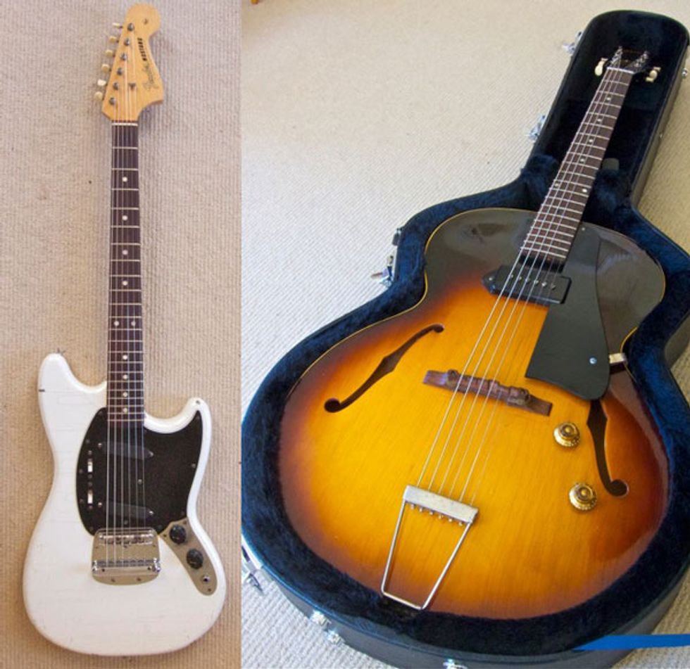 Ted Rzad - 1964 Fender Mustang and 1959 Gibson ES-125T