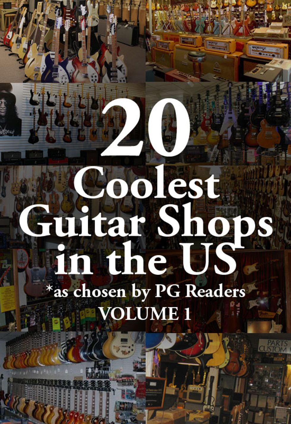 The 20 Coolest Guitar Shops in the US, Vol. 1