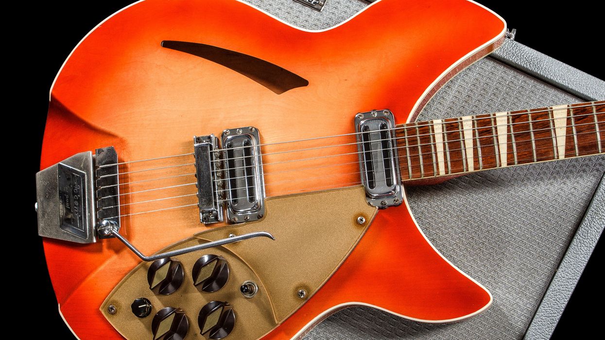 A ’63 Rickenbacker 365 Still Glo’s