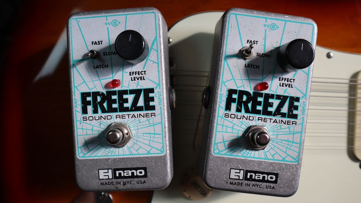 The Noisy Possibilities of the EHX Freeze Pedal