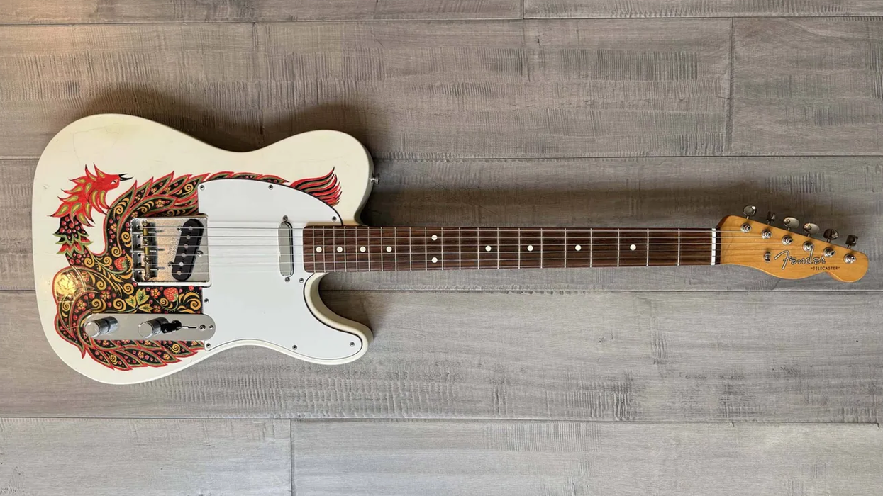 Reader Guitar of the Month: A phoenix rises, with inspiration from Jimmy Page