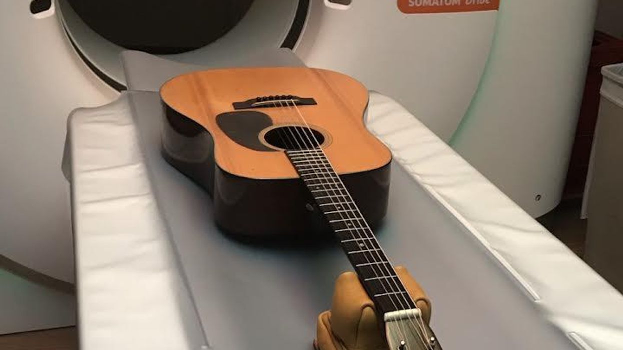 CAT Scanning a Vintage Martin D-18