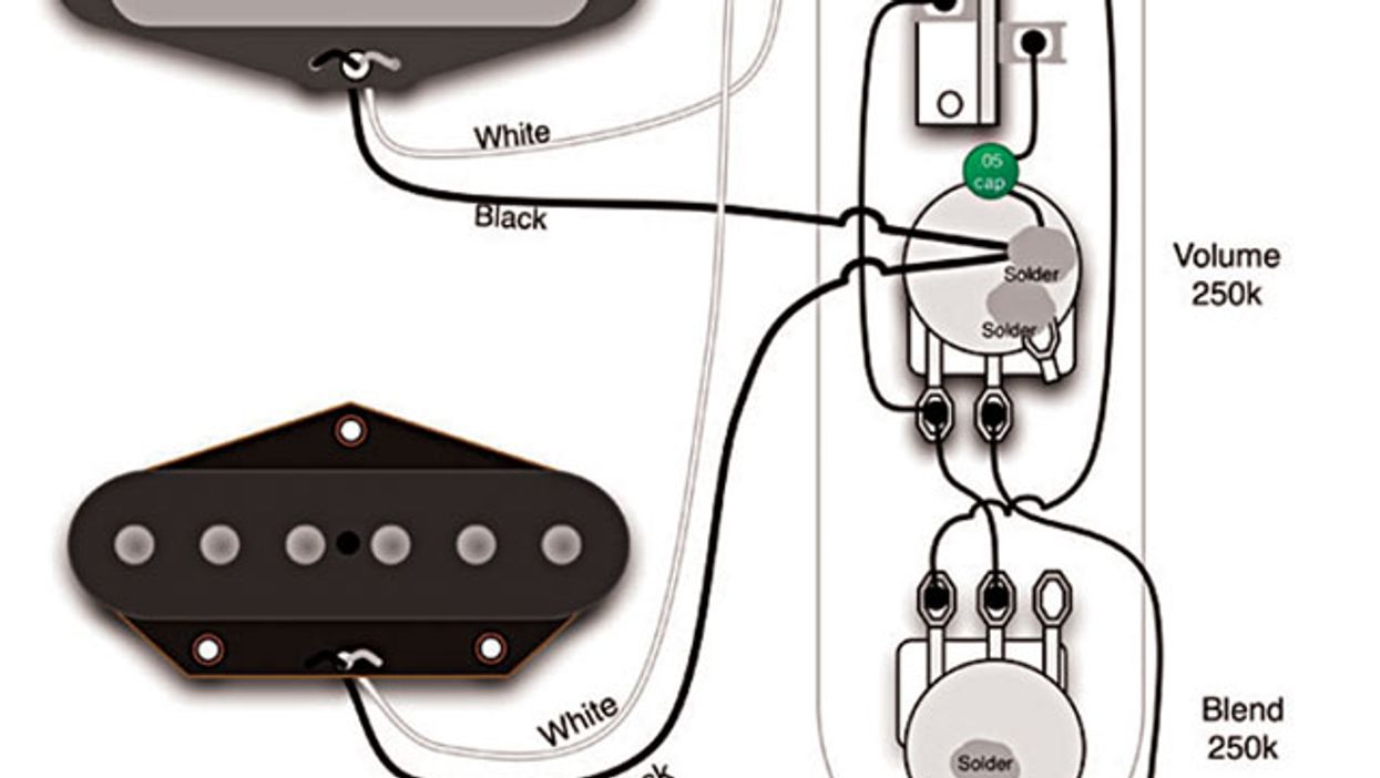 The Two-Pickup Esquire Wiring