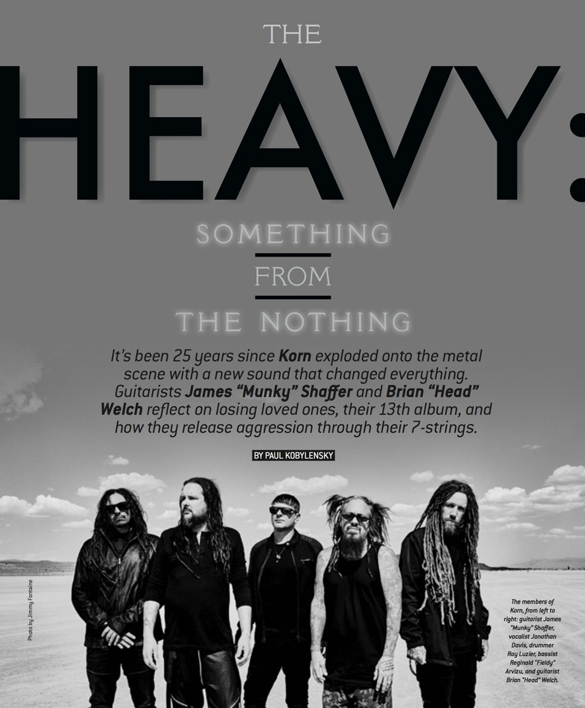 Korn’s Head and Munky on Coping with Tragedy Through 7-Strings