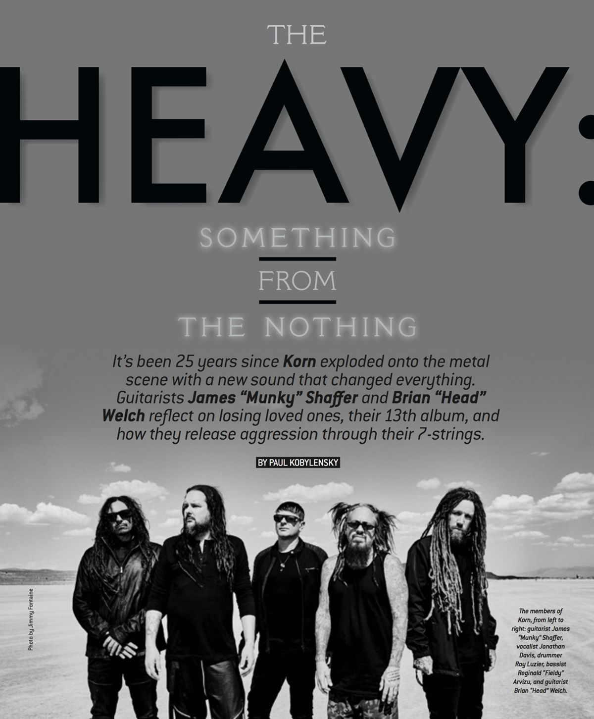 Korn’s Head and Munky on Coping with Tragedy Through 7-Strings