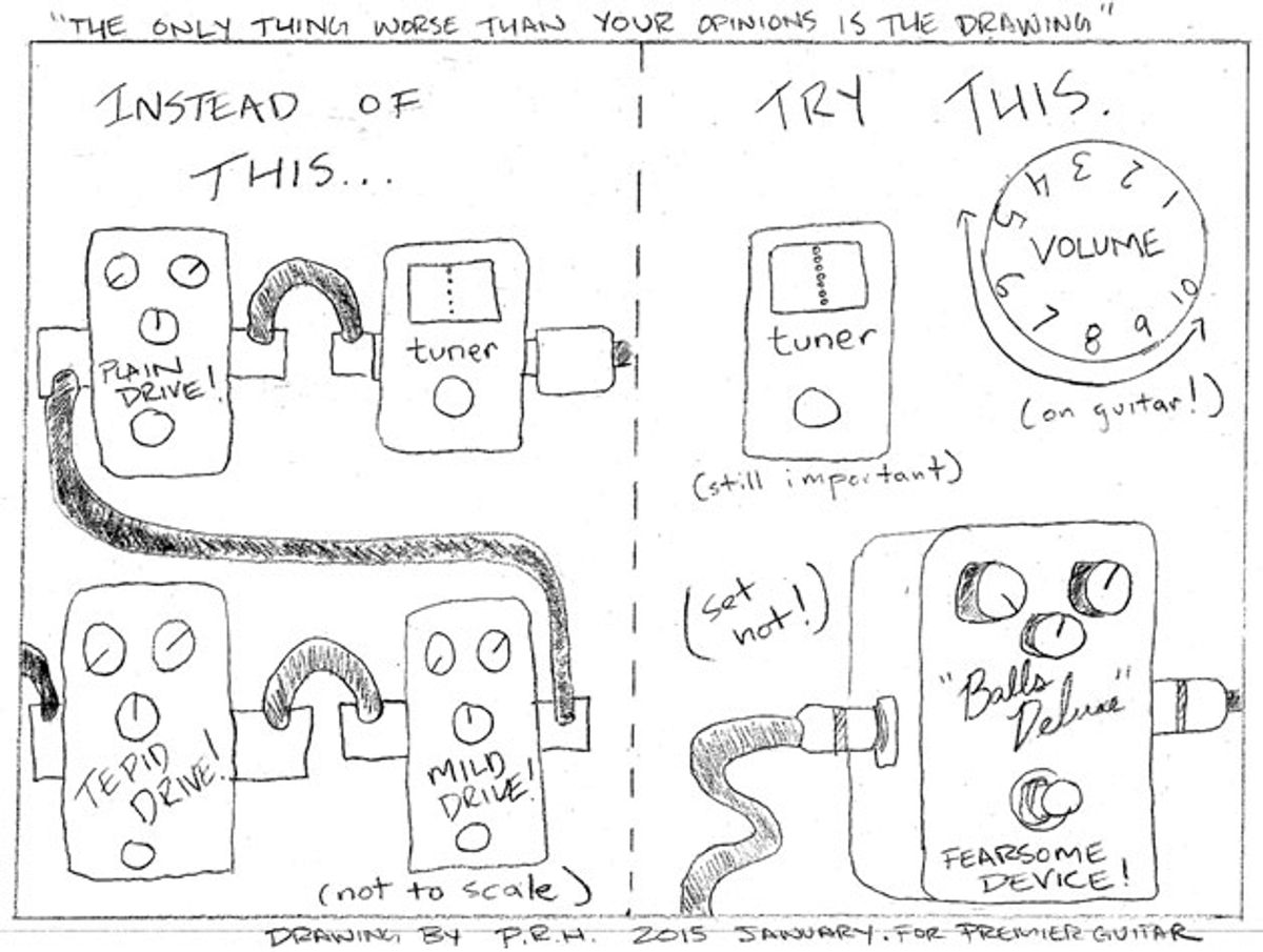 State of the Stomp: More Sounds from Fewer Pedals