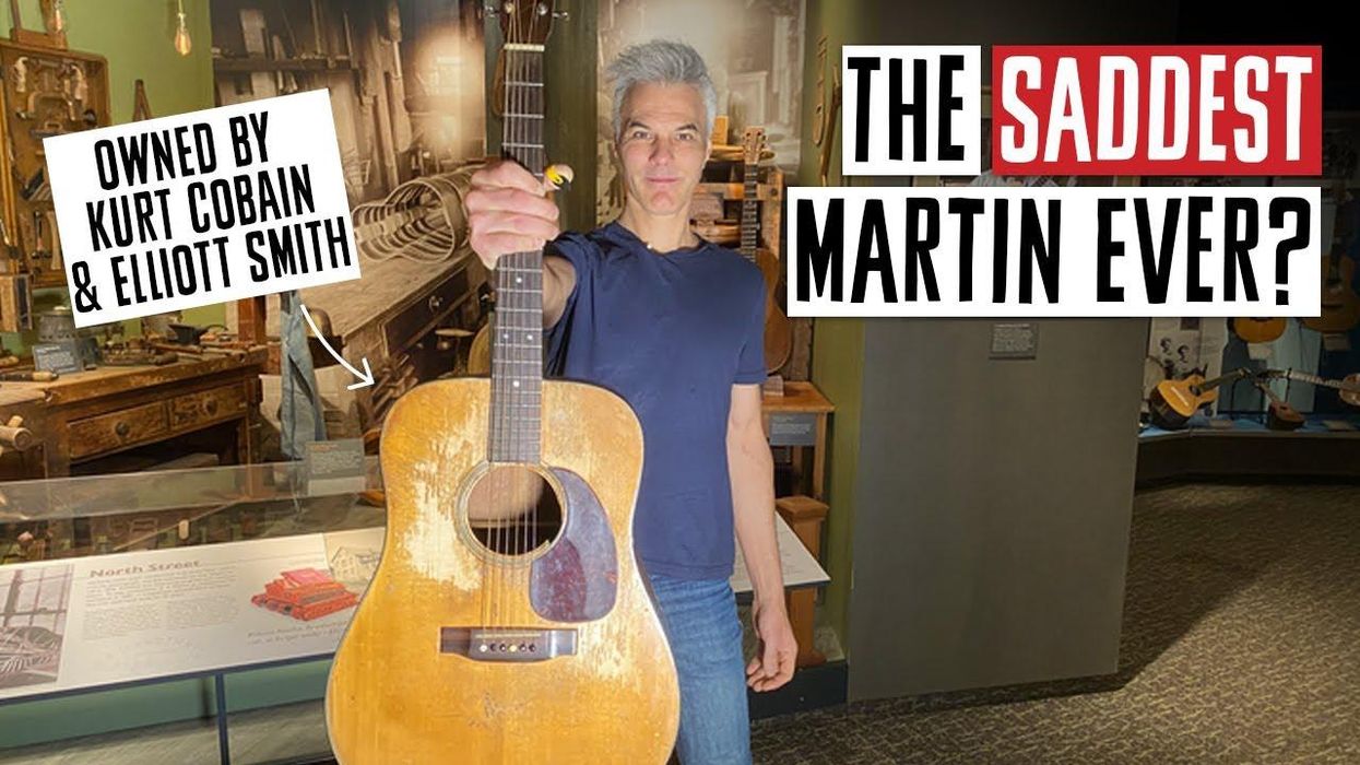 The Saddest Martin Ever? A 1953 D-18 Owned by Kurt Cobain & Elliott Smith