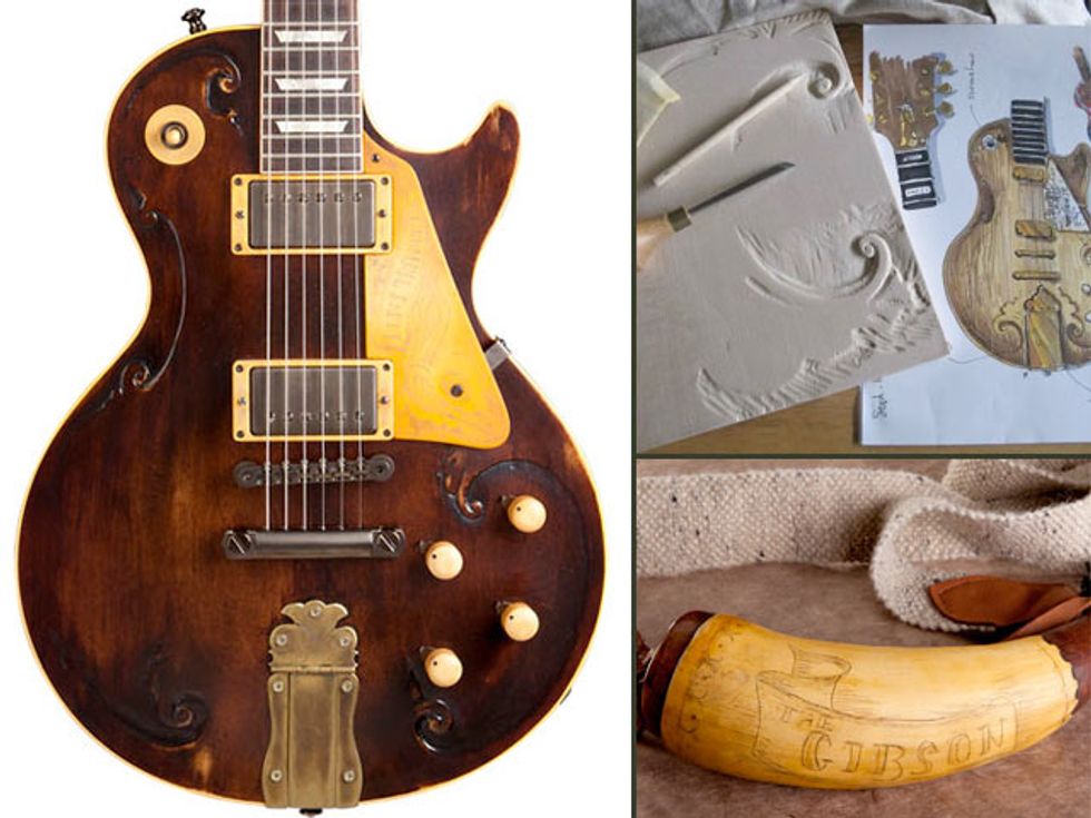 The Warhorse Les Paul Details