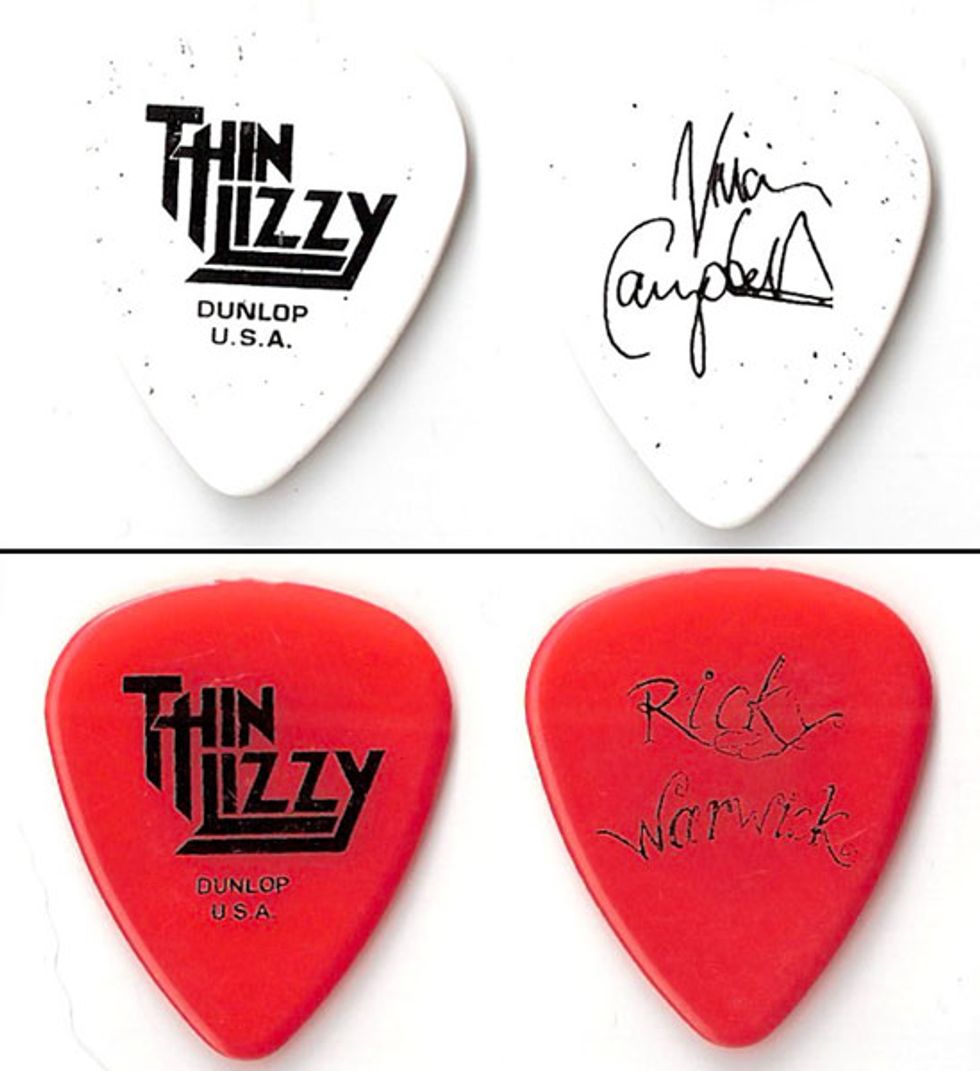 Thin Lizzy's Vivian Campbell and Ricky Warwick