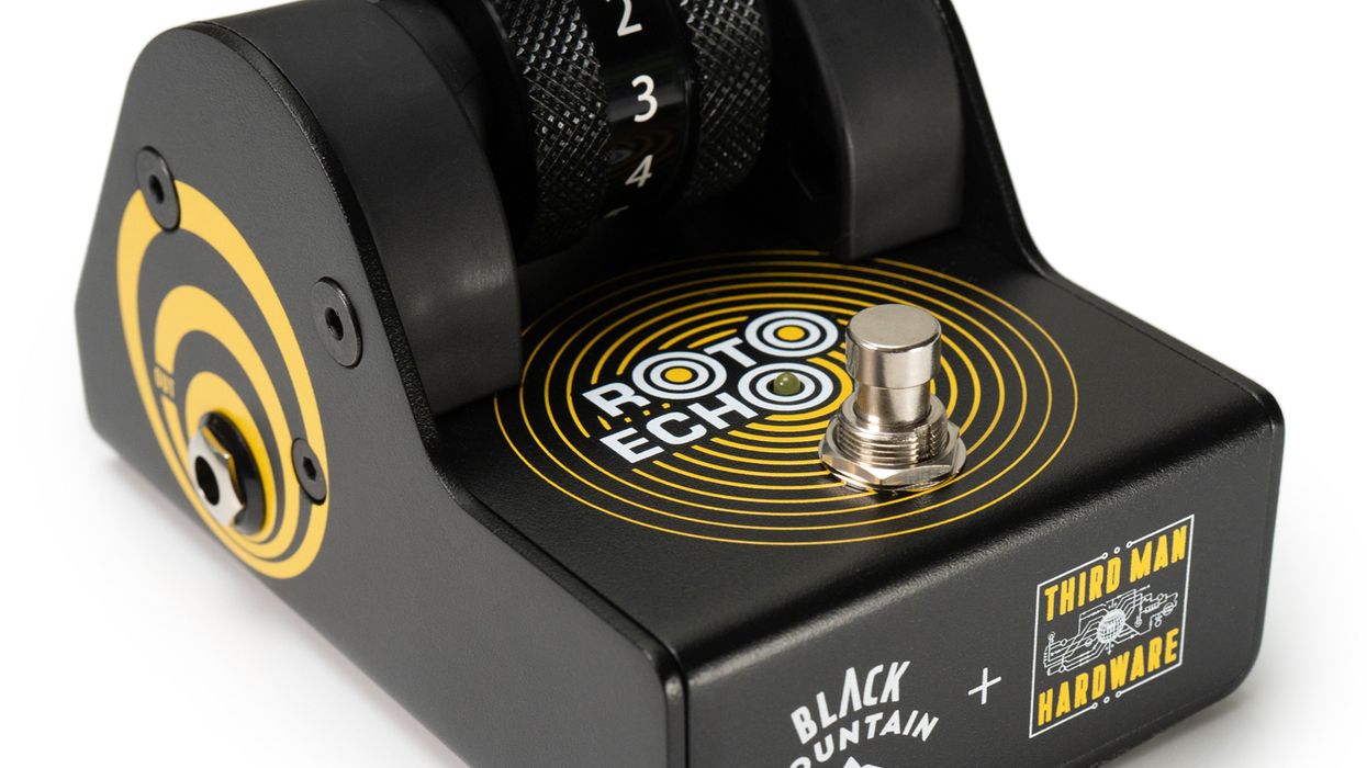Third Man Hardware and Black Mountain Designs Introduce the Roto-Echo Delay