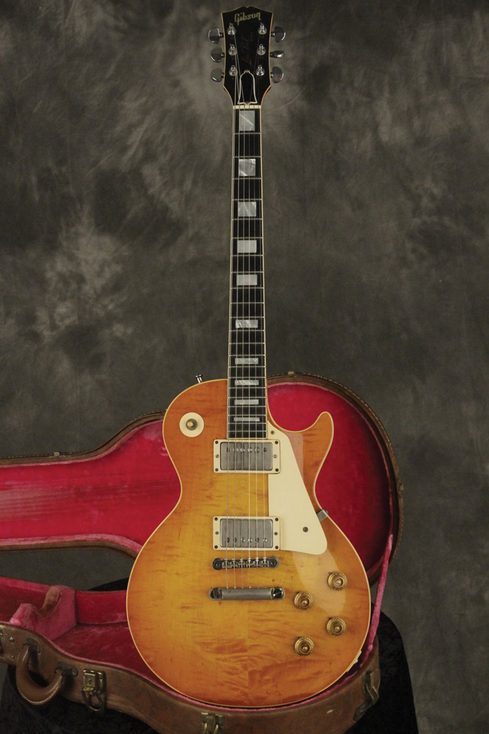 Recommended ebb tide Abolished Vintage Vault: 1958 Gibson Les Paul Standard “Byrd” Burst - Premier Guitar