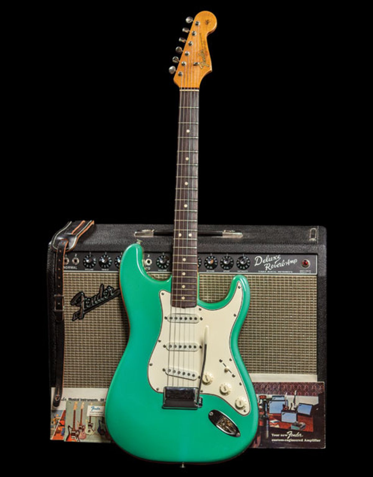 Vintage Vault: 1965 Foam Green Fender Stratocaster