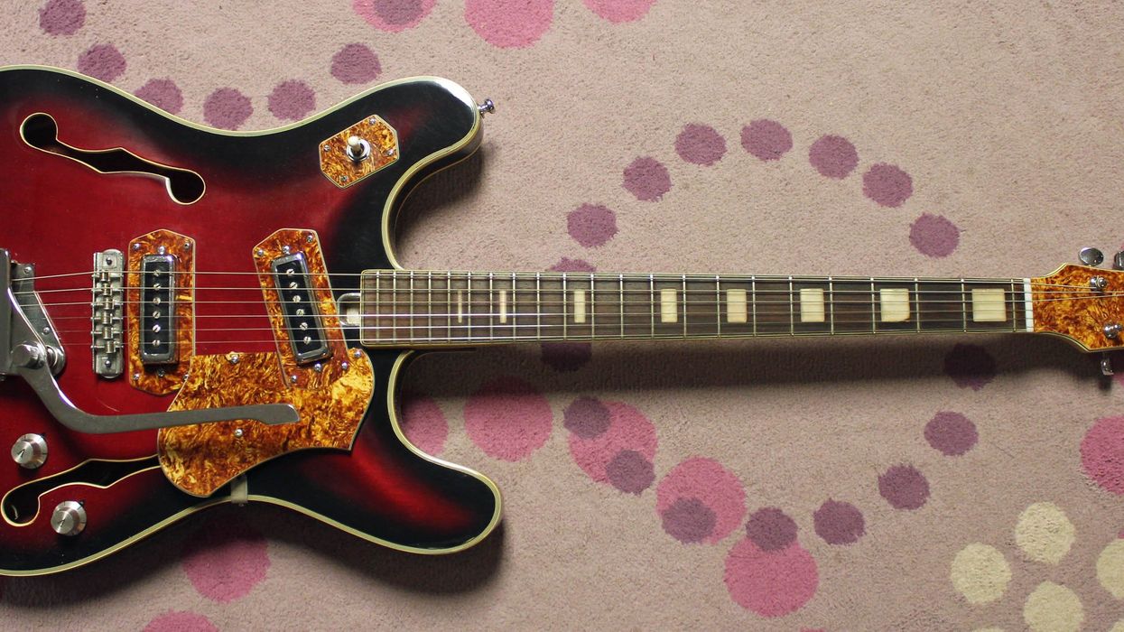 The Mystery of the Hybrid Hollowbody Guitar