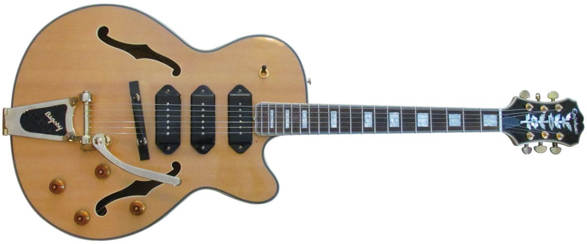 Will Ray's Bottom Feeder: Modified Epiphone Joe Pass Emperor II