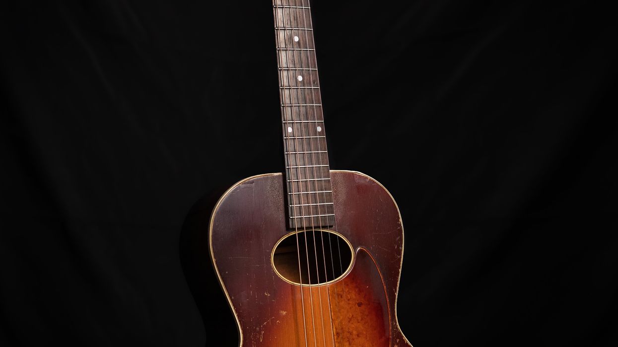 A Cowboy Guitar and a Forgotten Cowgirl