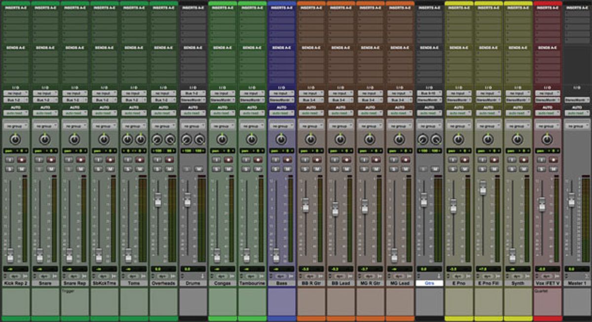 Guitar Tracks: Building a Mix