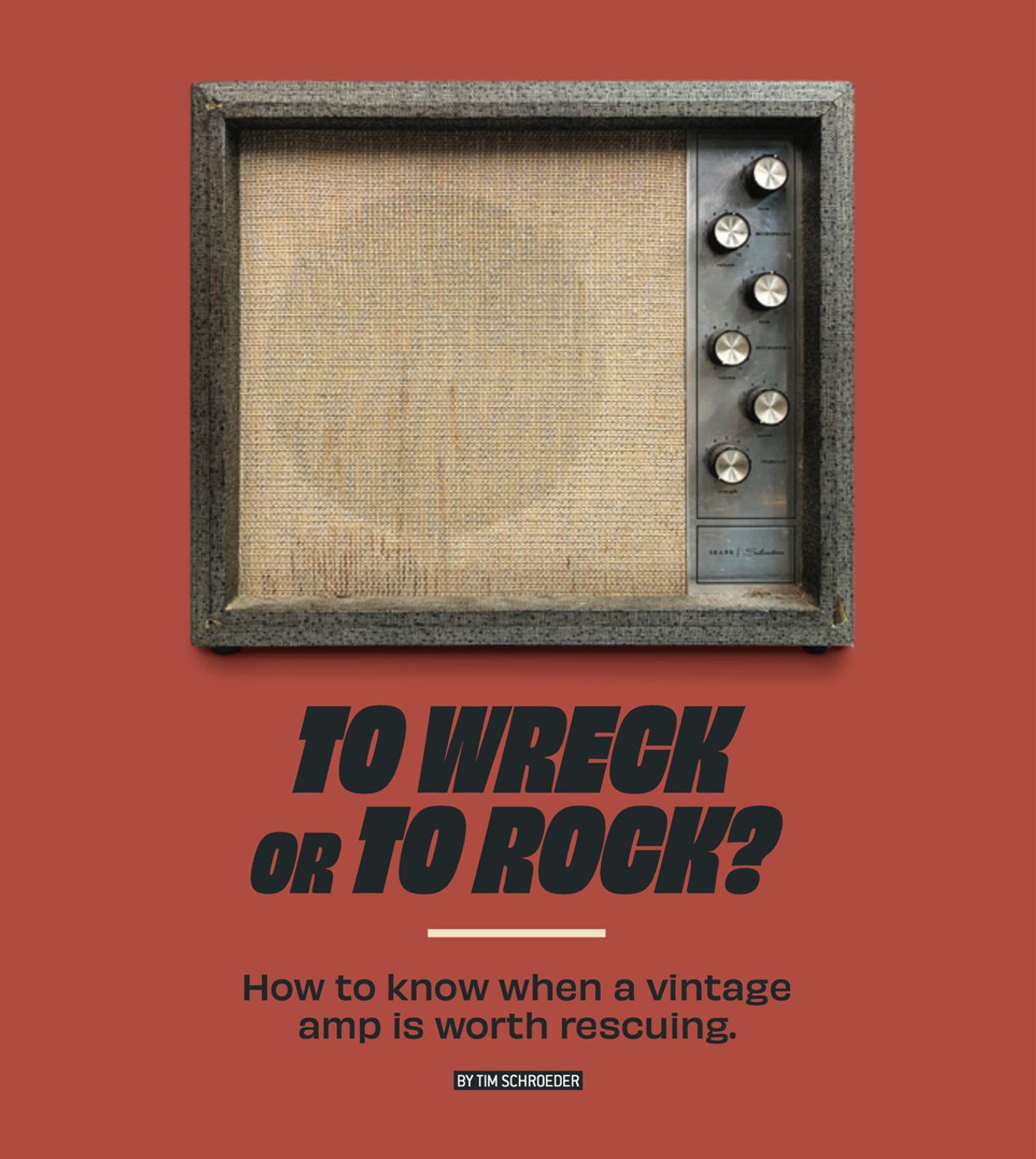 To Wreck or to Rock?
