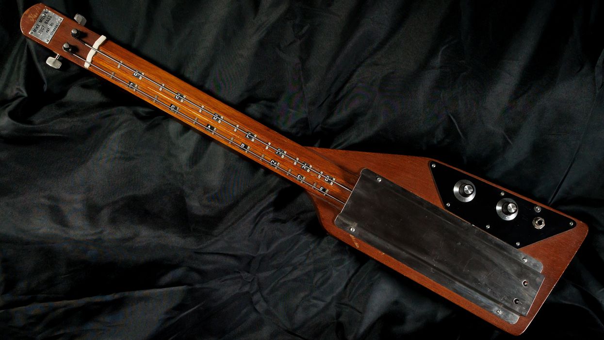 Bass Players, Beware: A Low-Ender Novelty for One-Man Bands