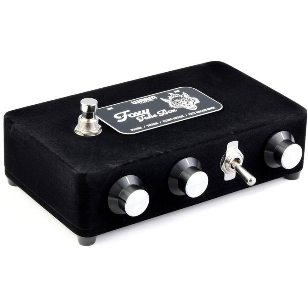 Warm Audio Foxy Tone Box Fuzz Pedal - Werewolf Black, Sweetwater Exclusive