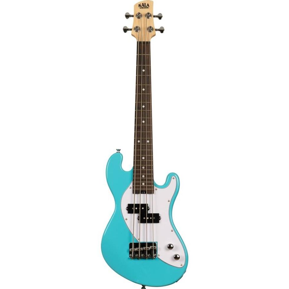Kala Solidbody U-Bass Electric Bass Guitar - Surf Blue
