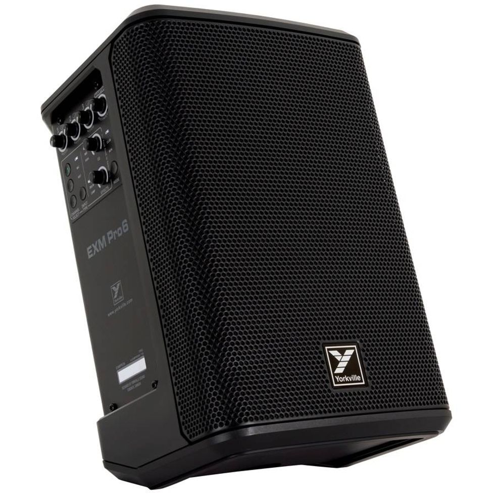 EXM Pro6 and EXM Pro8 Battery Powered PA Speaker