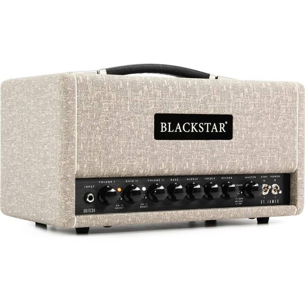 Blackstar St. James 50-watt Tube Head with EL34 Tubes - Fawn