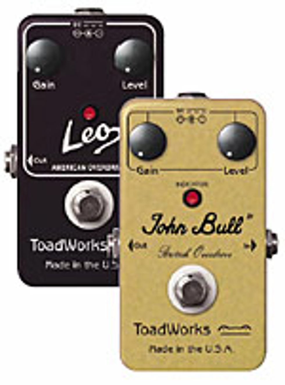 ToadWorks Jr Effects Pedals