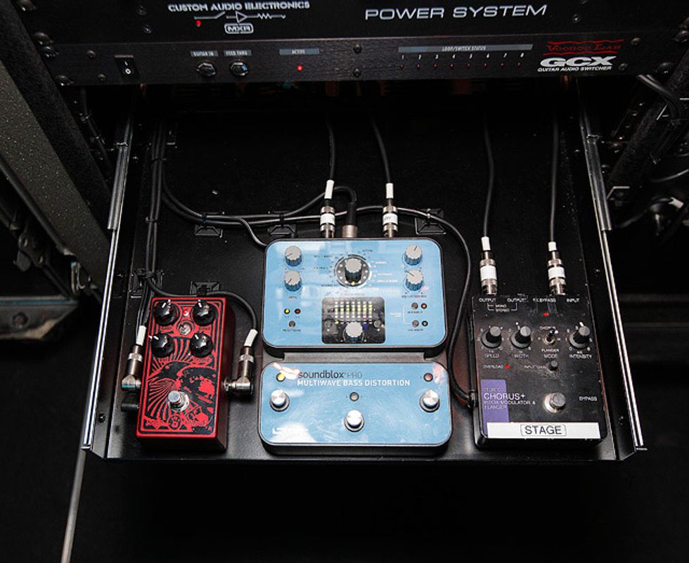 Tom Hamilton's Pedals