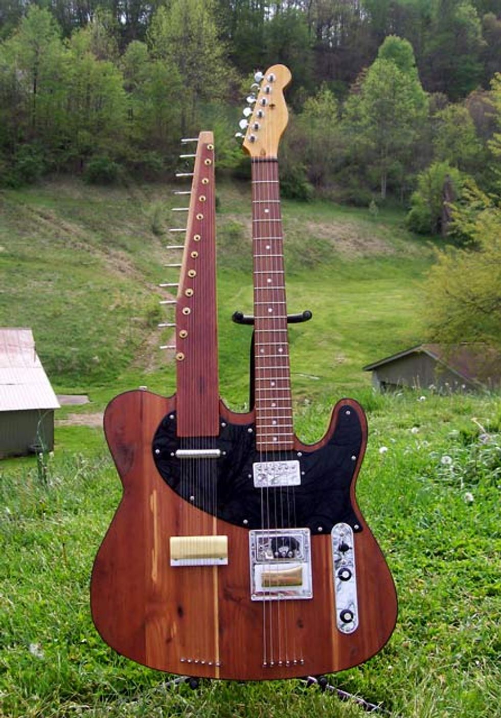 Tom Tracy's Electric Sitar Double Neck