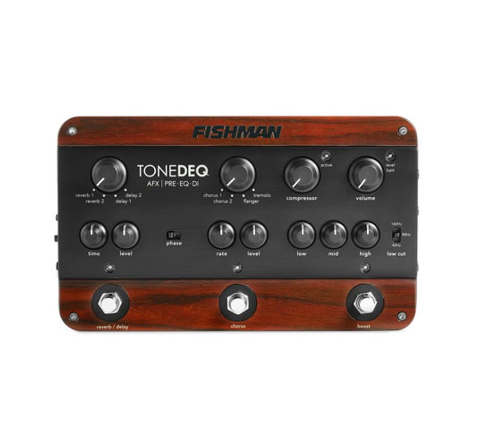 Fishman Releases the ToneDEQ Preamp and Neo-Buster Pickup