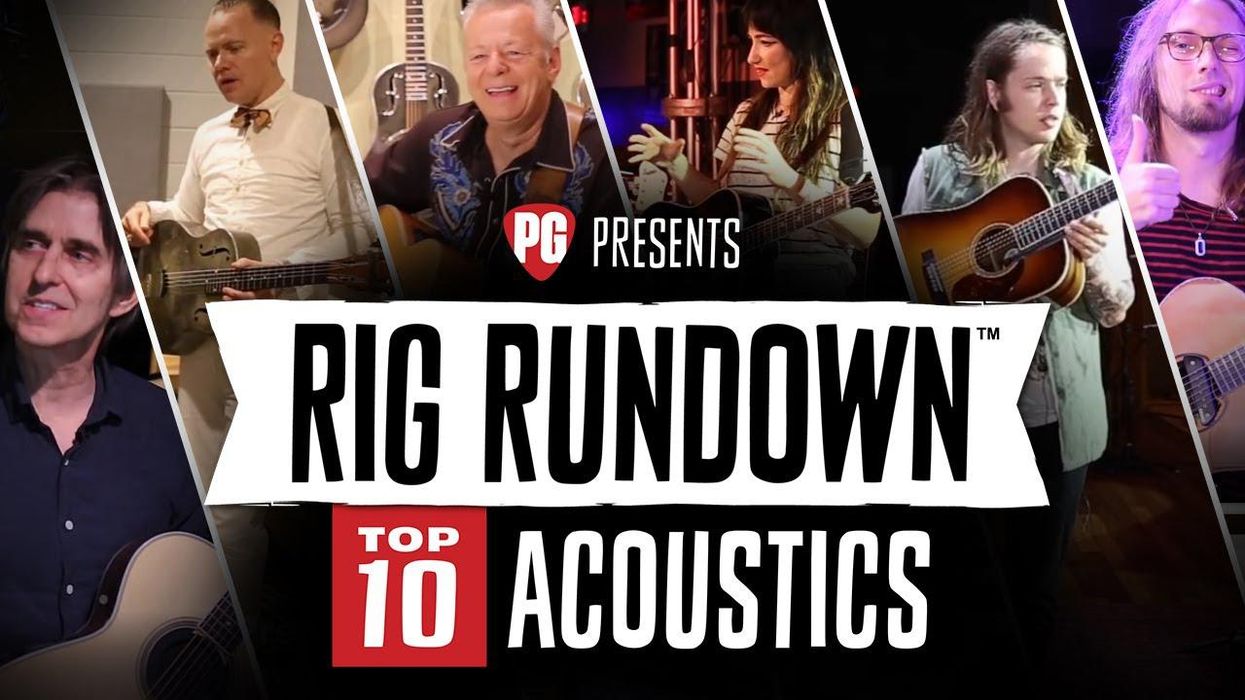 tryllekunstner sædvanligt Symphony Top 10 Acoustic Guitar Rig Rundowns - Premier Guitar